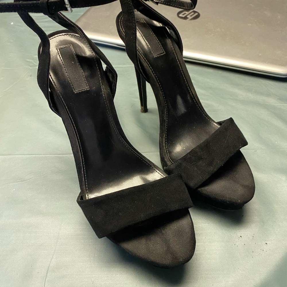 Black heels